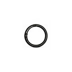 PACMO Round carabiner 40 BK