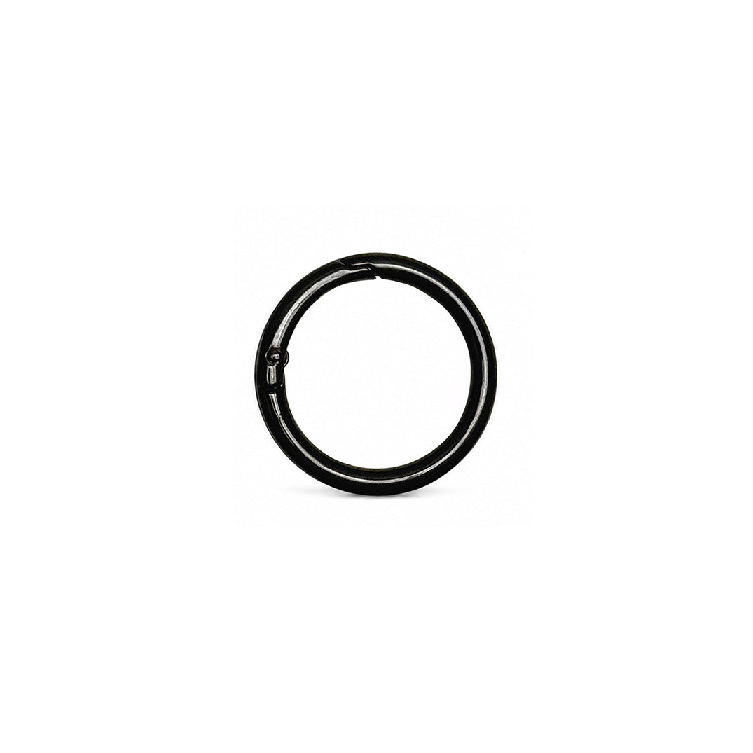 PACMO Round carabiner 40 BK