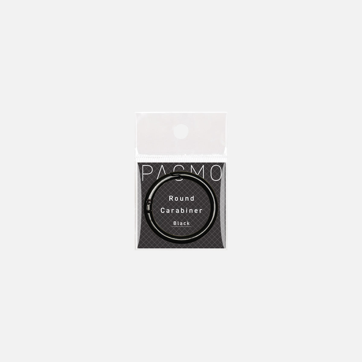 PACMO Round carabiner 40 BK